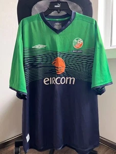 REPUBLIK IRLAND TRAINING 2003 - 2004 FOOTBALL SHIRT TRIKOT UMBRO Gr. 2XL - Bild 1 von 10