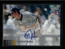 MICHEL BAEZ 2020 TOPPS STADIUM CLUB ON CARD ROOKIE AUTOGRAPH AUTO RC AZ7175