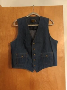 VINTAGE SEPARATE LEES BY LEE VEST ' SIZE 44 R MEN'S - Picture 1 of 8