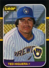 1987 Leaf MLB Baseball Cards Pick From List 1-132