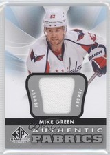 2012-13 SP Game Used Edition Authentic Fabrics Mike Green #AF-GR