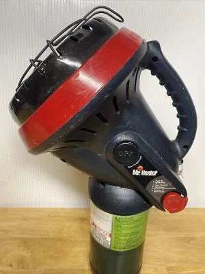 Mr. Heater Little Buddy 3800-BTU calentador de propano seguro para interiores funciona Foto 1 de 4