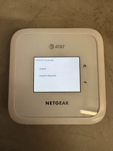 USED GOOD CONDITION NETGEAR Nighthawk M6 (White) AT&T 5G LTE Wi-Fi Mobile Router - Picture 1 of 3