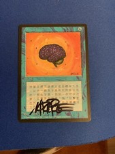 MTG Magic Sleight Of Mind Signed Both Sides Artist Proof Chinese 4th Mark Poole