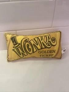 Willy Wonka & the Chocolate Factory 9" Golden Ticket Stuffed Soft Plush - Picture 1 of 2