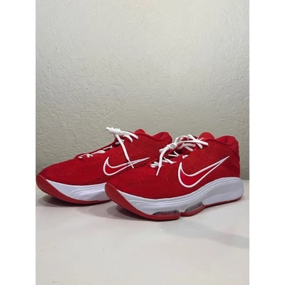 Tênis de basquete Nike GT Hustle 03 vermelho e branco masculino tamanho 14 novo sem caixa - Imagem 1 de 4