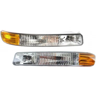 For GMC Sierra 1500 Classic Parking Signal/Side Marker Light 1999-2006 Pair Foto 1 de 3