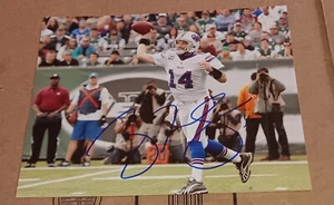 RYAN FITZPATRICK BUFFALO BILLS SIGNED AUTOGRAPHED 8X10 PHOTO COA FOOTBALL - Picture 1 of 1