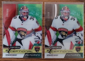 Spencer Knight 2021 Upper Deck Synergy Exceptional Futures Rookie