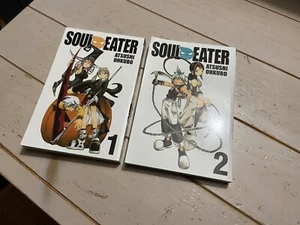 Lote de Libros Manga Soul Eater Volumen 1 y 2 Prensa Yen Inglés - Imagen 1 de 4
