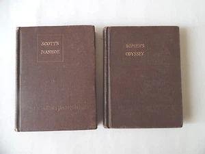 Homer's Odyssey & Scott's Ivanhoe, Macmillan Pocket Edition 1922 - Picture 1 of 12