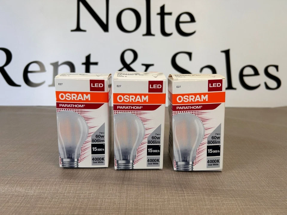 Osram Parathom Classic A 60 LED 7W E27 840 kaltweiß klar - Bild 1 von 1