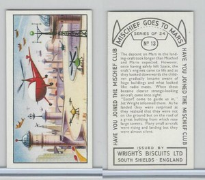 W0-0 Wright's Biscuits, Mischief Goes To Mars, 1954, #13