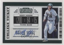 2019 Panini Elite Extra Edition College Ticket Signatures Kody Hoese #CT-KH Auto