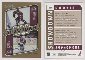 2006 O-Pee-Chee Sophomore Showdown Rainbow Paul Stastny Marek Svatos Rookie RC