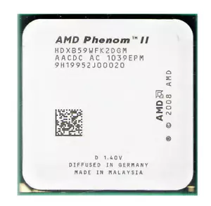 AMD Phenom II X2 B59 HDXB59WFK2DGM 3.4GHz Socket AM3 Dual-Core CPU Processor - Picture 1 of 4