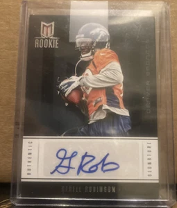 2012 Panini Momentum Football-Gerell Robinson rookie auto 284/399 Broncos - Picture 1 of 2