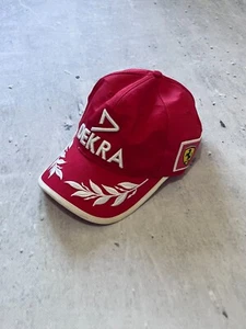 FERRARI MICHAEL SCHUMACHER DEKRA VINTAGE FORMULA 1 F1 RED CAP HAT - Picture 1 of 9