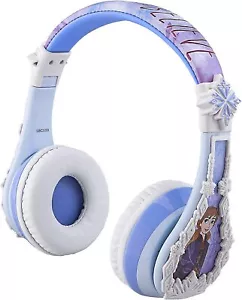 Disney Frozen 2 Bluetooth Headphones by eKids - Volume-Limited, Wireless, W Mic - Picture 1 of 7