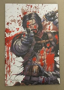 Brzrkr #1 RED FOIL Battle Damage 2022 Tyler Kirkham Variant Boom Studios Comic - Bild 1 von 9