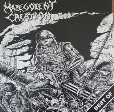 Malevolent Creation ‎- Eve Of The Apocalypse - Best Of LP Ten Commandments METAL - Image 1 of 2