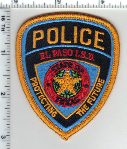 El Paso Independent School District Police (Texas) Cap/Hat Patch from ...