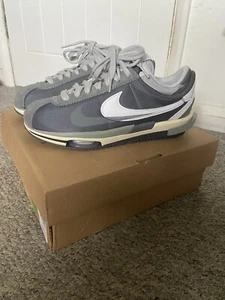 Nike Zoom Cortez SP Sacai Iron Grey DQ0581001 Size UK 8.5 - Picture 1 of 7