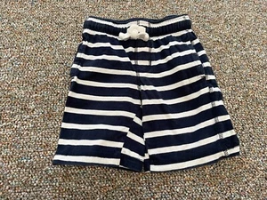 Gymboree Boys Blue & White Striped Shorts Size XS 4 - Picture 1 of 3