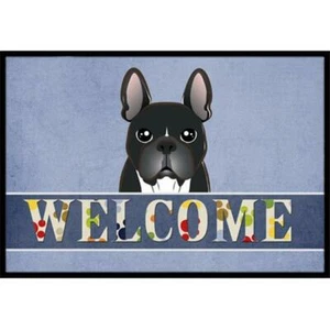 Carolines Treasures BB1413JMAT French Bulldog Welcome Indoor & Outdoor Mat- 2... - Picture 1 of 1