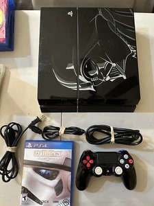 Sony PlayStation 4 Star Wars Battlefront Gaming 500GB Jet Black Console - Picture 1 of 5