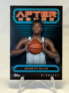 2023-24 Topps Midnight AFTER HOURS SSP #AT-17 Brandon Miller Charlotte Hornets - Picture 1 of 2