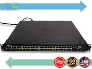 Dell Networking N2048P 48-Port PoE 1GbE PoE+ 2P SFP+ Network 3 Layer Switch - Picture 1 of 6