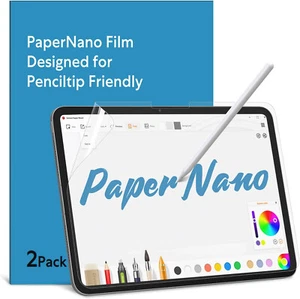 MOBDIK Paperfeel Screen Protector iPad 10.2 9/8/7 Gen 2 Pack Anti-Glare - Picture 1 of 9