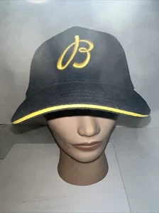 NEW BREITLING Dark Navy baseball Cap Hat Gold Embroidered Logo Not for sale - Picture 1 of 10