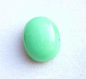 Natural Green Chrysoprase Oval Cabochon Super Stone 26.00 Cts 16*20 mm - Picture 1 of 2