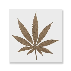Plantilla de hoja de hierba - plantillas Mylar duraderas y reutilizables - Imagen 1 de 9