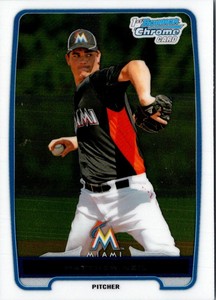 2012 Bowman Chrome Prospects Matthew Neil #BCP219 Miami Marlins Baseball Card