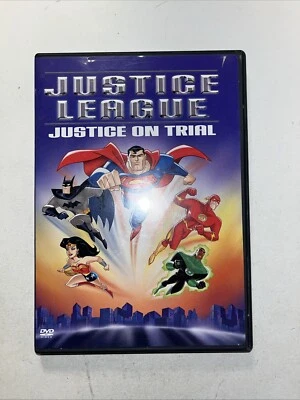 Justice League Justice On Trial (DVD,2003)  Nice Clean Disc - Image 1 of 3