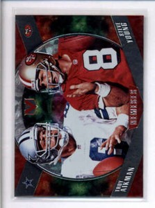 TROY AIKMAN / STEVE YOUNG 2017 PANINI VERTEX #NM-18 NEMESES AJ8125
