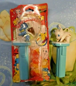 S/2 Pokemon Catch Candy Dispensers Blastoise (New In Package) Mew - Picture 1 of 8