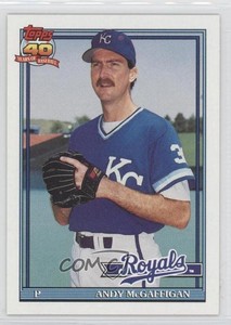 1991 Topps Andy McGaffigan #671