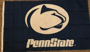 PENN STATE NITTANY LIONS FLAG BLUE new 3x5ft superior qlty fade resist us seller - Picture 1 of 4