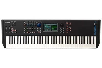 YAMAHA MODX7+ Music Synthesizer 76-key semi-weighted keyboard AWM2 FM-X - Image 1 of 4