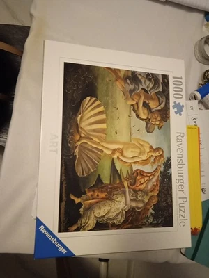Gioco Puzzle 1000 Pezzi Ravensburg Art Venere Di Botticelli  - Immagine 1 di 4