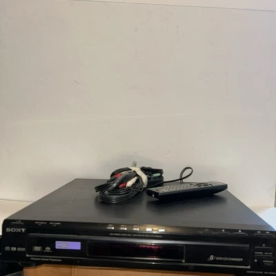 Sony DVP-NC85H 5 Disc DVD CD Player Changer HDMI 1080P Upscaling w Remote Tested - Image 1 of 4