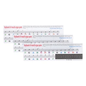 3 Pcs Scale Stickers Child Musical Instrument Decorative Kids Instruments - Picture 1 of 12