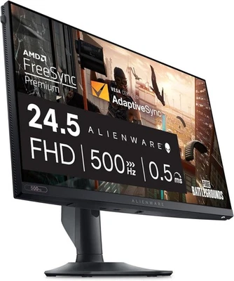 Alienware AW2524HF Gaming Monitor 24.5" 1080p 500Hz (Overclock) 0.5ms Display - Image 1 of 4