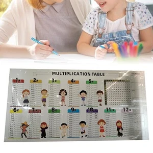 Erase Multiplication Chart Learn The Times Table for Student Classroom - Picture 1 of 5