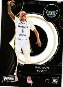 2025 Panini WNBA #RC12 Madison Scott Dallas Wings RC - Bild 1 von 2