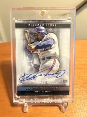 2019 Topps Diamond Icons - Autographs Vladimir Guerrero #AC-VG /25 (AU) - Image 1 of 3